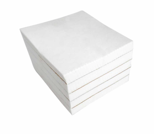 Heavy Weight Cut-Away - Backing Squares 8" x 8"; 250 Pack - White - 3.0oz
